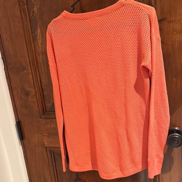 Sweet Romeo Orange Sweater Cardigan - Picture 3 of 3